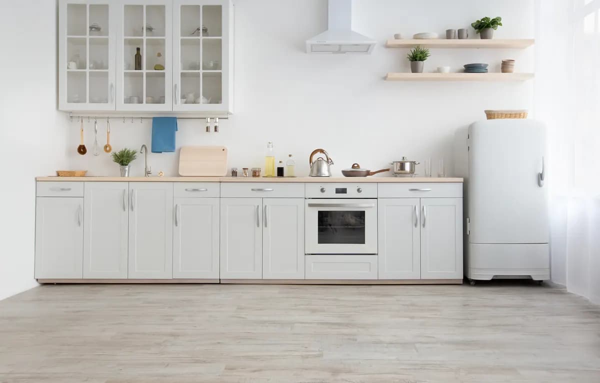 Open-Plan LVT Kitchen — Toxteth